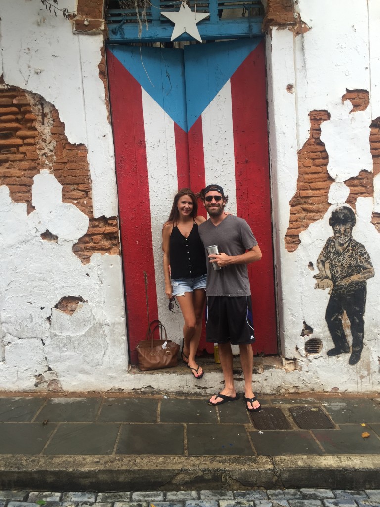 several trips to Old San Juan to scout out wedding locations.